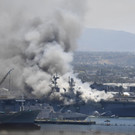 Explosion auf Marineschiff