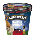 Erdnussbutter-Eis mit süß-salzigen Brezel-Swirls und Brownie Stücken