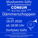 Dämmerschoppfen Musikverein Göfis