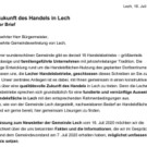 Kommt KaDeWe nach Lech? Der offene Brief der Lecher Handelsbetriebe