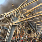 Gewaltige Explosion am Hafen von Beirut