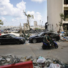 Zerstörung nach Explosion in Beirut