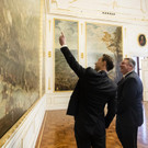 US-Außenminister Pompeo mit Gernot Blümel