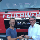Neues Tanklöschfahrzeug für die Ortsfeuerwehr Feldkirch-Tosters