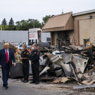 Trump nennt Krawalle in Kenosha "inländischen Terrorismus"