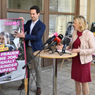 Plakatpräsentation der Wiener NEOS