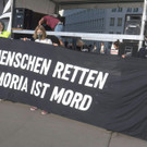 Moria-Demonstration in Wien