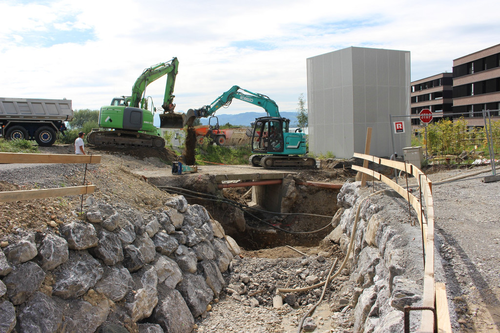 Kugelbeerbach Hochwasserschutz BF oben Br__cke ABBRUCH 25-08-2020 _3_.JPG