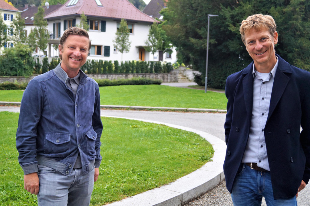 Neurologe Paul Rubner und Unternehmer Armin Sautter.jpg