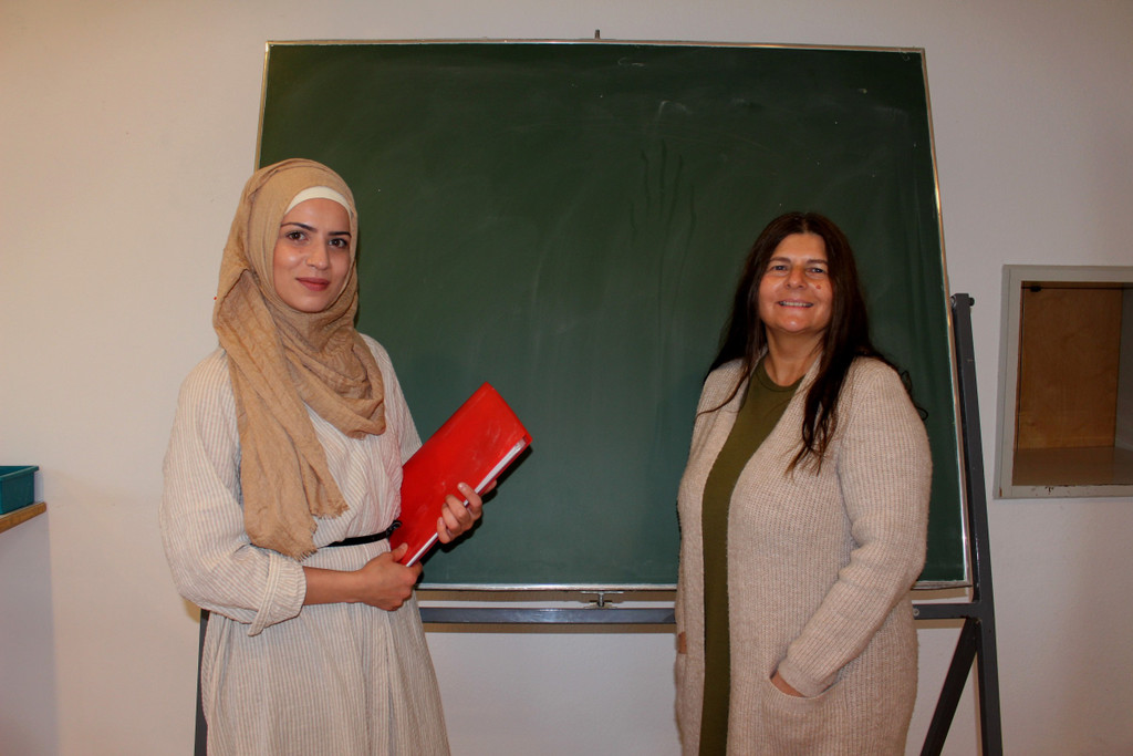 Deutschkurs A1 Migration B Seyma Cakirli und Rosi Flatz 14-10-2020  _1_.JPG