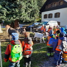 Bauernhof und Erntedank