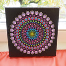 Wie Mandalas Punkt für Punkt entstehen