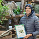 Tennis-Star Dominic Thiem ist Pate des Koala-Babys im Tiergarten Schönbrunn