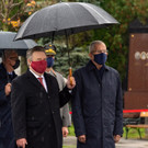 Allerheiligen-Kranzniederlegung durch Bundespraesident Alexander Van der Bellen - Zentralfriedhof - 29_10_2010-2.JPG
