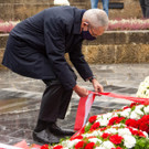 Allerheiligen-Kranzniederlegung durch Bundespraesident Alexander Van der Bellen - Zentralfriedhof - 29_10_2010-5.JPG
