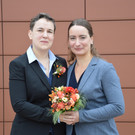 Anja Paulitsch und Anna Volkert haben geheiratet.