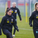 Österreichs Frauen trainieren in Bregenz