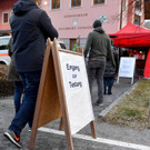 Erste Corona-Massentests in Annaberg - Salzburg