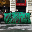 Nackter Protest in Wien