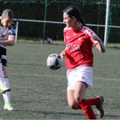Lara Scheichl kurz vor dem Sprung ins Team