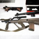 Bilder der sichergestellten Waffen
