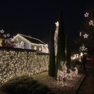 Weihnachtsbeleuchtung in Höchst