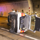 Unfall im Ambergtunnel