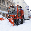 Als es noch schneereiche Winter in Wien gab: Winterdienst-Einsatz der Wiener Linien im Jahr 2013