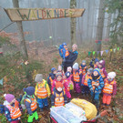 Waldplatz für Kindergarten Übersaxen