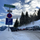 Lokalaugenschein beim Parkplatz
