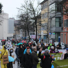 Friedliche Demo gegen CoV-Maßnahmen in Dornbirn