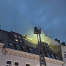 Dachbrand in Wien-Margareten