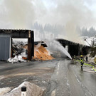 Lecher Biomasse-Heizwerk im Vollbrand - Der Morgen nach dem Brand