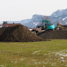Baustart beim Kindergarten Kreuzfeld