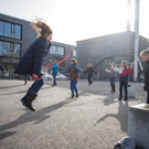 Mittelschule Egg probt das Seilspringen