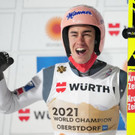 Kraft holt Gold auf der Großschanze