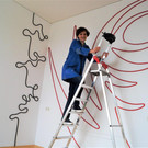 Künstlerin Doris Fend aus Dornbirn/Atelier Lochau