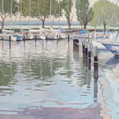 01 Yachthafen_ 90 x 135_ Tempera auf Leinwand.JPG