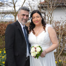 Ayse Bozbiyik und Ferdun Harmanci haben geheiratete.