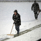 Schneegestöber in Horn bringt Absage