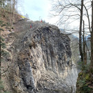 Sprenung Rappenlochschlucht