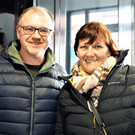 Eckhard Labrenz und Alexandra Bahnsen waren gespannt auf die Auf__hrung.JPG