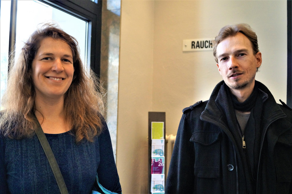 Christina Vaccaro _Journalistin bei Marie_ und Konstrukteur Johannes Blacha.JPG