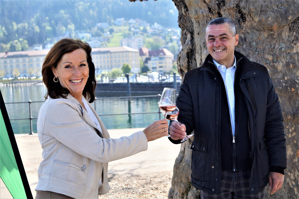 Veronika Hehle _Fischersteg_ und Michael Sch__neberger _Freischwimmer_.JPG