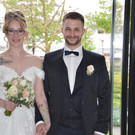Manuela Vogl und Alexander Bösch feierten standesamtliche Trauung.