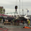 Flugzeug aus Bodensee geborgen
