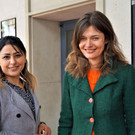 Nariman Al Nafichah und Schauspielerin Ines Schiller.JPG