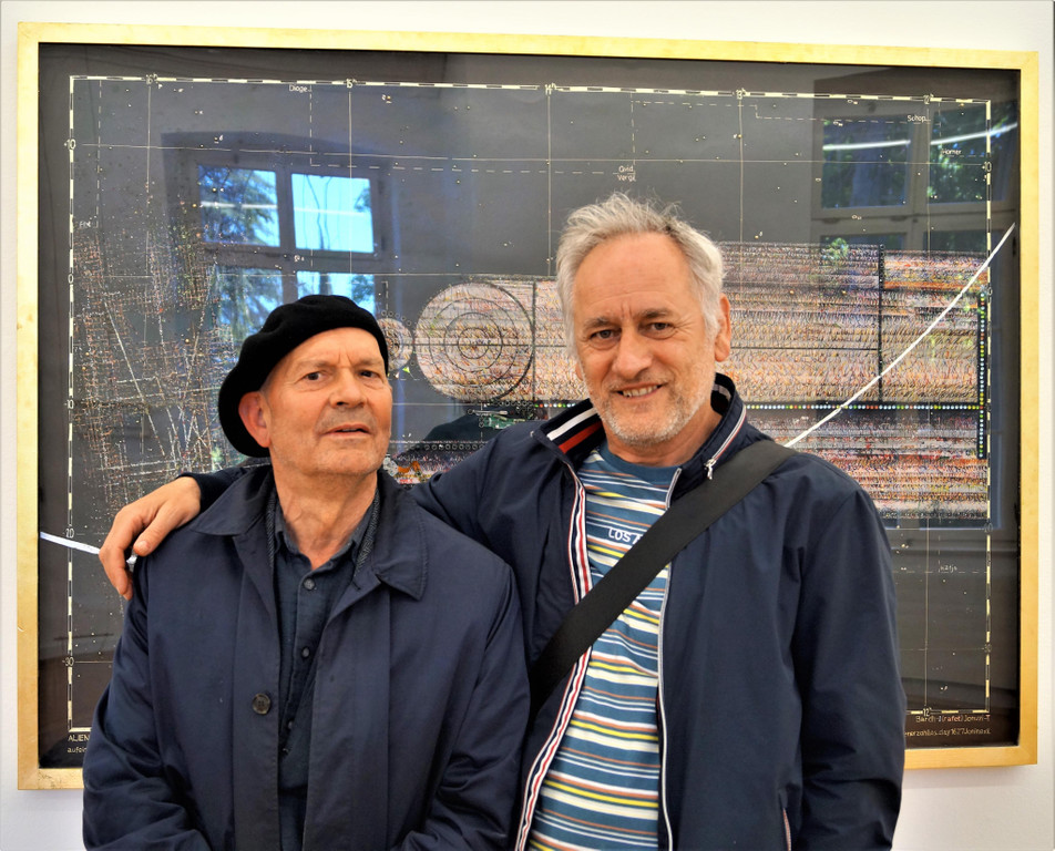 Die K__nstler Christoph Lissy und Rafet Jonuzi.JPG