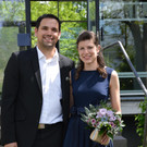 Coline Grabher und Simon Dünser haben geheiratet.