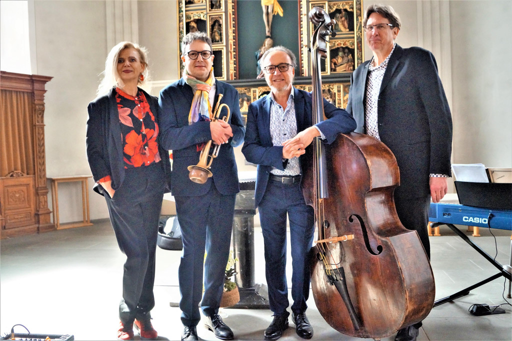 Renate Bauer_ Fulvio Siguart___ Roario Bonaccorso und Peter Madsen.JPG